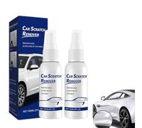 Spray 2-in-1 Rimuovi Graffi e Rivestimento Ceramico per Auto - Spray Rimuovi Graffi 60ml - Lucidante Esterni Auto per Graffi sulla Vernice e Ripristino della Lucentezza (2 pezzo)
