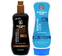 Spray acceleratore di abbronzatura scura Australian Gold + Moisture Lock 237 ml