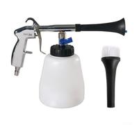 Spray ad aria compressa Detergente per interni auto Detergente pneumatico per la pulizia del cruscotto Strumento di rimozione della polvere Bianco 32 cm