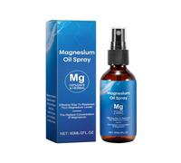 Spray ad olio di magnesio ad alta purezza per la cura naturale della pelle, rilassamento con formula ad assorbimento rapido per il benessere quotidiano (blu, 12 x 3,4 x 3,4 cm)