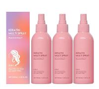 Spray alla cheratina, balsamo idratante e leave-in 5 in 1, anti-crespo, idratante e nutriente, adatto a tutti i tipi di capelli