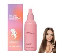 Spray alla cheratina per capelli, Spray alla cheratina per capelli, Trattamento lisciante alla cheratina, Maschera riparatrice all'essenza per tutti i tipi di capelli (1 pezzi)
