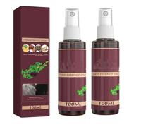 Spray alle erbe per capelli grigi, Spray all'essenza Verse per capelli grigi, Balsamo scurinte, Balsamo colorante per capelli per 4 settimane, risultati graduali