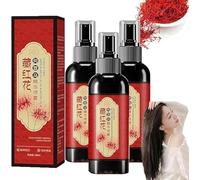 Spray all'essenza di zafferano, un siero per capelli alle erbe, tratta i capelli secchi e crespi, li rende lucenti e rinforza le radici. Nutre delicatamente e illumina i capelli.