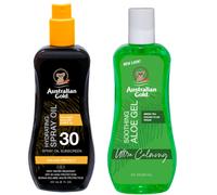 Spray all'olio di carota Australian Gold SPF30 + Aloe After Sun