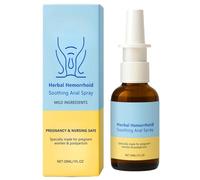 Spray anale lenitivo multi-effetto alle erbe, scelta comfort quotidiana - Rinfrescante e lenitivo, 30 ml, senza risciacquo, formula senza contatto, adatto a uomini e donne