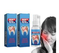 Spray Analgesici Dentali, Spray Contro Il Mal Di Denti, Spray per Alleviare Il Mal Di Denti, Acqua Analgesica Dentale, Alleviare Il Dolore Di Gengive Gonfie, Carie, Carie E Carie Dentale - 2pcs