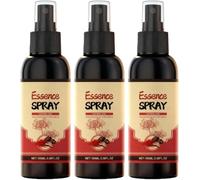 Spray annerente per capelli allo zafferano, spray all'essenza di zafferano e Polygonum Multiflorum, per capelli morbidi e setosi, nutre e rinforza i capelli, migliora secchezza e crespo.,3pcs