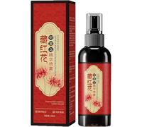 Spray anneriente per capelli allo zafferano, spray condizionante per capelli alle erbe naturali, nutriente per cuoio capelluto e radici, dona lucentezza e morbidezza (1 Pcs)