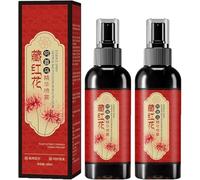 Spray anneriente per capelli allo zafferano, spray condizionante per capelli alle erbe naturali, nutriente per cuoio capelluto e radici, dona lucentezza e morbidezza (2 Pcs)