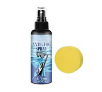 Spray anti appannamento: agenti trasparenti idrofobi, strumenti affidabili per minimizzare la , bottiglie portatili da cento millilitri, per addestramento sicuro in mare per nuotatori