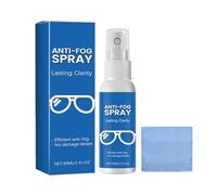 Spray Anti-Appannamento Con Effetto Pulente,Previene L'Appannamento Delle Lenti,Per Occhiali E Occhiali Protettivi,Applicazione Semplice Con Effetto Duraturo.
