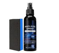 Spray anti-appannamento per il parabrezza di un'auto - Spray impermeabile anti-appannamento | Detergente per vetri a lunga durata | 120 ml con spugna applicativa | finestrini auto e specchio