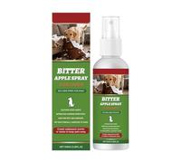 Spray anti-masticazione - 100 ml | Spray di mela amaro | Nessun spray da masticare 1 | Allenamento per animali domestici per cani e cuccioli, deterrente quando si morde e morde, mobili, scarpe, cavi