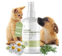 Spray Anti Prurito per Cani e Gatti 250ml Lenisce Fastidio Prurito e Dermatite