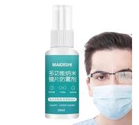 Spray Antiappannamento - Antiaffumicante Durevole | Antiappannante Idrofobo Sicuro Per Occhiali, Maschere Nuoto, Occhiali Protezione | 20ml, Per Tutte, Specchi, Maschere Sub, Occhialis Sci, Agen