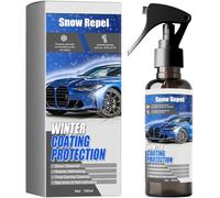 Spray antighiaccio per parabrezza auto, spray multiuso per la rimozione della neve dai vetri auto, agente sbrinante per parabrezza, scioglie rapidamente la brina, essenziale per l'inverno