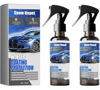 Spray antighiaccio per parabrezza auto, spray multiuso per la rimozione della neve dai vetri auto, agente sbrinante per parabrezza, scioglie rapidamente la brina, essenziale per l'inverno