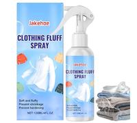 Spray Antipiega Vestiti, Spray Antistatico per Indumenti, Spray Stira Vestiti Senza Ferro, Riduce L'elettricità Statica, Rimuove Rapidamente le Pieghe, Risparmia Tempo di Stiratura (120 ml)