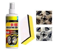 Spray Antiruggine | 100 ml Detergente per Macchie con Spugna | Spray Multifunzionale per la Rimozione della Ruggine | per Garage Rimorchio Doccia Ruota Viale Disco Freno Cucina Moto Auto