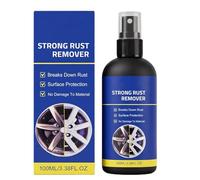 Spray Antiruggine - Inibitore Detergente E Lucidante, Spray Antiruggine Istantaneo Per Auto Da 100 Ml | Per Camion, Veicoli, Automobili, Berline, Pick-up, SUV, Ruote Verniciate, Cerchione Del Freno, C