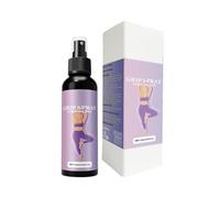 Spray antiscivolo per tappetino da yoga, amplificatore di potenza da 120 ml, spray per scarpe per una presa migliorata, per tappetino da yoga, racchetta, basket, calcio, golf, sport, palestra, scarpe
