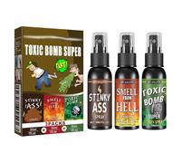 Spray Assfart Liquido 3 Pezzi Spray Divertenti Da Scherzo Giocattoli