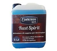 SPRAY ATTIVATORE GENERATORE DI RUGGINE PER DECORAZIONI OWATROL RUST SPIRIT 5 lt
