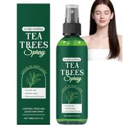 Spray Balsamo Senza Risciacquo all'Olio di Tea Tree, lenisce secchezza e prurito, districante idratante e leggero per capelli e cuoio capelluto secchi o danneggiati, formula non grassa adatta a tutti