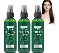 Spray Balsamo Senza Risciacquo all'Olio di Tea Tree, lenisce secchezza e prurito, districante idratante e leggero per capelli e cuoio capelluto secchi o danneggiati, formula non grassa adatta a tutti