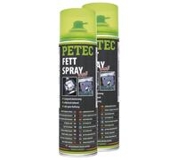 Spray Bianco Grasso Haftfett Universale lungo Durata PETEC 70250 2 X 500 ML