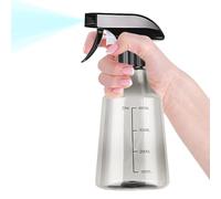 Spray Bottle - 500 ml Water Spray Bottle | Nozzle Sprayer, Refillable Empty Container With Adjustable Nozzle For Kitchen Degreasing, Plant Care, Hair Styling, Home Cleaning, Laundry, Car Detailing