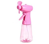 Spray Bottle Fan - Mini Quiet Handheld Misting | Portable Desktop Blower