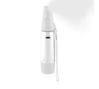 Spray Bottles Face, Water Spray Bottle, 6,1 x 1,57 Inches Size Multifunctional Misting Container, Refillable Atomizer for Running Camping Hiking Workouts Travel, White, Red