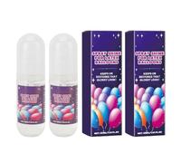 Spray brillante per palloncini da 2 pezzi, palloncini Brite lucidi istantanei ad alta brillantezza da 50 ml, forniture per decorazioni per feste all'aperto per interni per