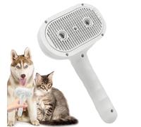 Spray Brush for Cats, Grooming Steamer Comb, Shedding Massager Tool, Ergonomic Grip Handle, Multifunctional Pet Design, Perfect for Daily Grooming, Relaxing Pet Care