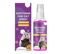 Spray calmante, spray calmante ai feromoni, soluzione calmante naturale per gatti, gattini riduce l'ansia da graffi, lo stress,