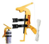 Spray Can Extension Pole Adaptor with Adjustable Bottom Bracket, Adjustable Angle Spray Can Extender for Spraying In High Places