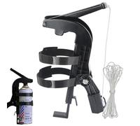 Spray Can Extension Pole Adaptor with Adjustable Bottom Bracket, Adjustable Angle Spray Can Extender for Spraying In High Places