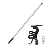 Spray Can Extension Pole - Adjustable Adaptor, Extension Pole Adaptor for Spray Cans, Long Range Adjustable Sprayer Accessories | Sprayer Extender for Wasp Nest, Bee Hive, Garden, Leaf Gutter, Paint,