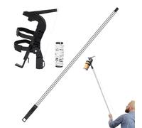 Spray Can Extension Pole - Nylon + Acciaio Inossidabile 2,8- | Adattatore Spruzzatore A Lungo Raggio Con Spray Can Extension Pole | Roller Di Pittura Extensioņ Polê Per Lavoro All'aperto, Pittura, A