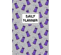 Spray Can Pattern Daily Planner by Hip-Hop Cow: Gratitude Log, Exercise & Meal Tracker - Perfect for Productivity & Wellness