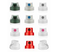 Spray Cap Merotoner Articoli Per Le Bombolette Spray Set Creativo Designer Koelica Effetti - 12 Pcs