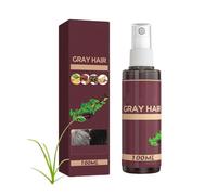Spray colorante per capelli grigi, balsamo per piante, capelli grigi al contrario, miscele vegetali naturali, coprono le radici dei capelli grigi spray, spray per la crescita dei capelli (1 pezzo)