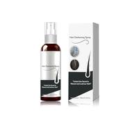 Spray Colorante per Capelli Neri 100ml, Lacca per Capelli Neri, Lacca Colorata Temporanea per Capelli, Hair Helper Spray, Coprire i Capelli Grigi e Ispessire e Nutrire le Radici dei Capelli, Serum