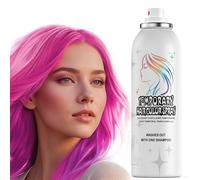 Spray colorante temporaneo per capelli, 150 ml, spray istantaneo per adulti e bambini, lavabile e non adesivo, formula delicata, rosa, Halloween, cosplay, feste in costume, feste