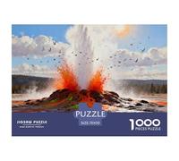 Spray Colorato Fly Geyser Puzzle in Legno Impermeabile DIY Puzzles Da 1000 Pezzi Regali Per Adulti Sfidanti E Rompicapo Per Decorazioni Domestiche