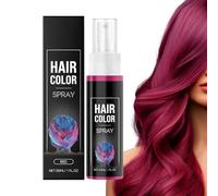 Spray Colore Temporaneo Capelli (Viola, 30ml) - Spray Colore Viola Capelli | Sprays Colorato Lavabile Bambini | Colorazione Singola, Non Appiccicoso, Uniforme & Lucido, Ideale Feste, Cosplay