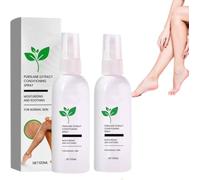 Spray condizionante all'estratto di portulaca, spray professionale per vene varicose per gambe per un efficace sollievo dalle vene varicose, spray idratante per il corpo (2 pezzi)