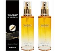 Spray condizionante per capelli, olio idratante per il cuoio capelluto, capelli nutrienti, balsamo idratante e lisciante naturale, migliora la secchezza e il crespo (2PCS)